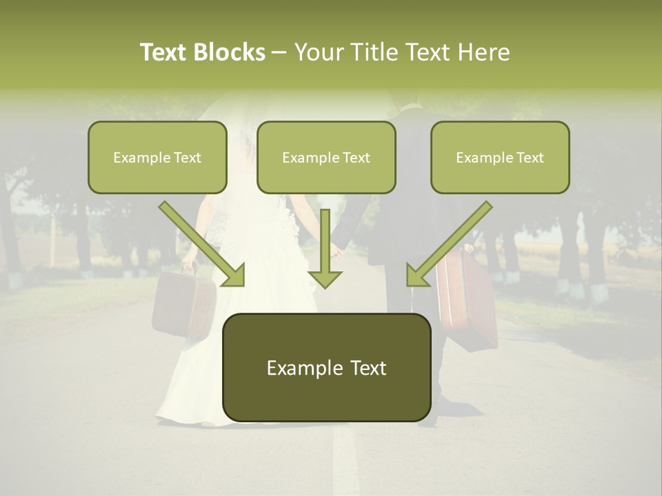 Men White Gown PowerPoint Template