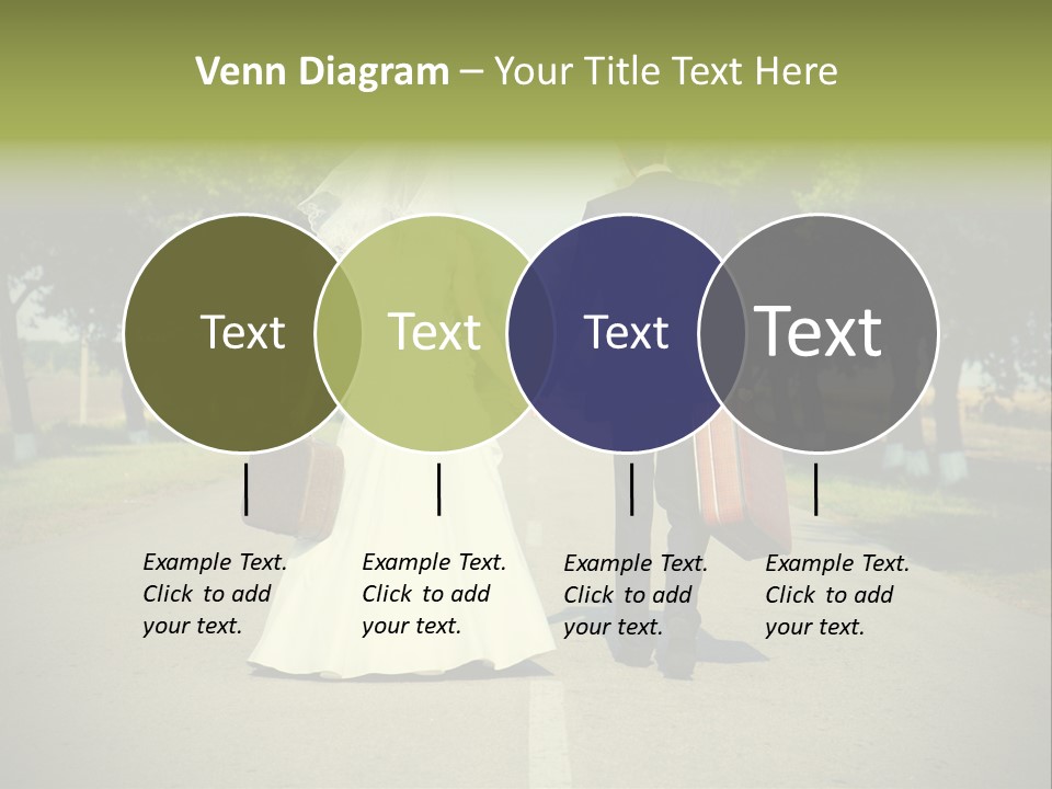 Men White Gown PowerPoint Template