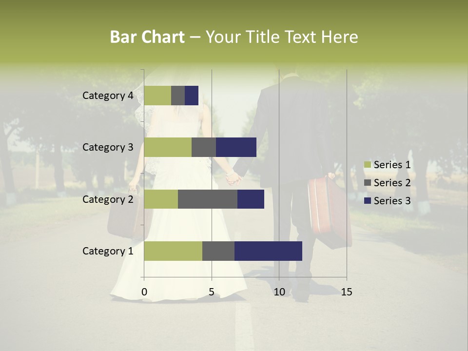 Men White Gown PowerPoint Template