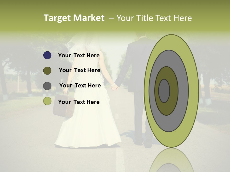 Men White Gown PowerPoint Template