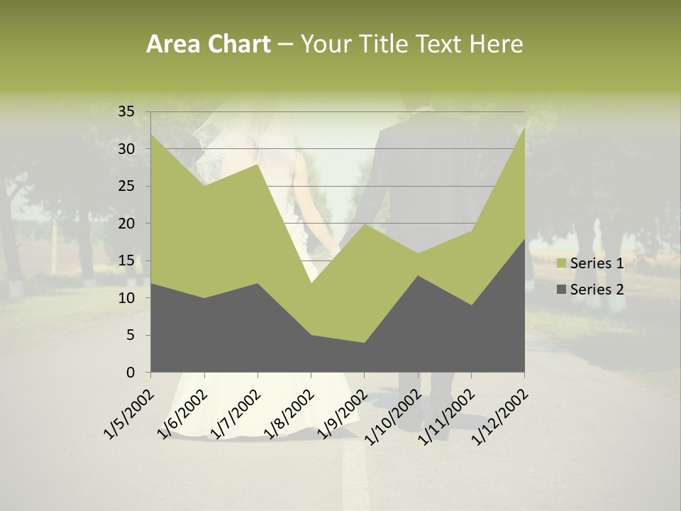 Men White Gown PowerPoint Template