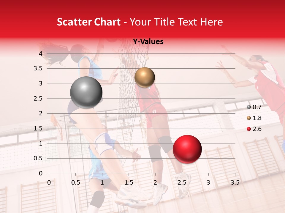 Gym Block Girl PowerPoint Template