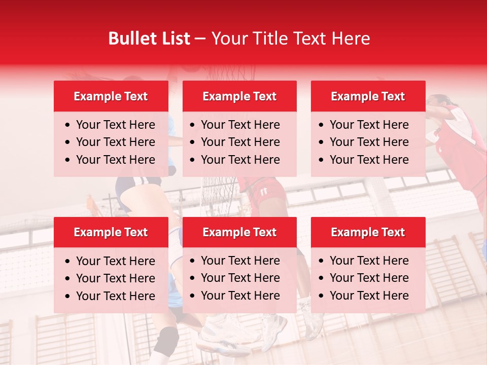 Gym Block Girl PowerPoint Template