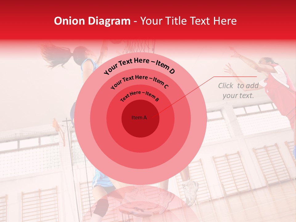 Gym Block Girl PowerPoint Template