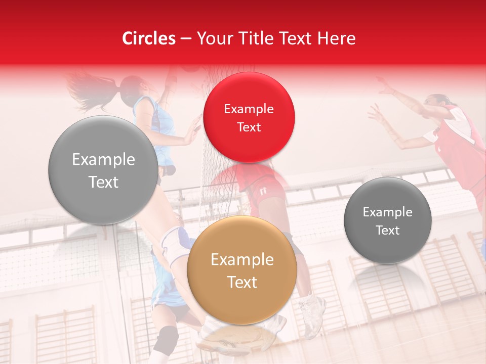 Gym Block Girl PowerPoint Template