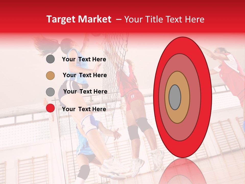 Gym Block Girl PowerPoint Template