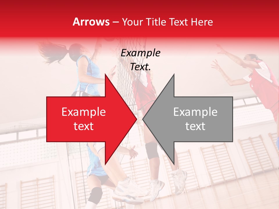 Gym Block Girl PowerPoint Template