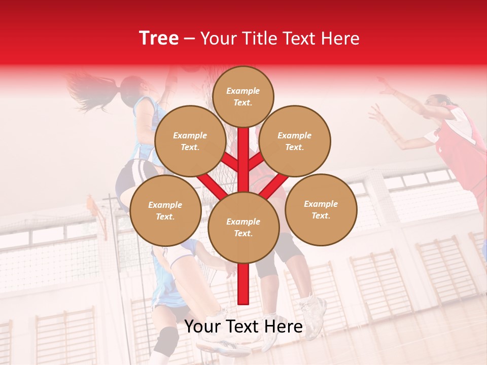 Gym Block Girl PowerPoint Template