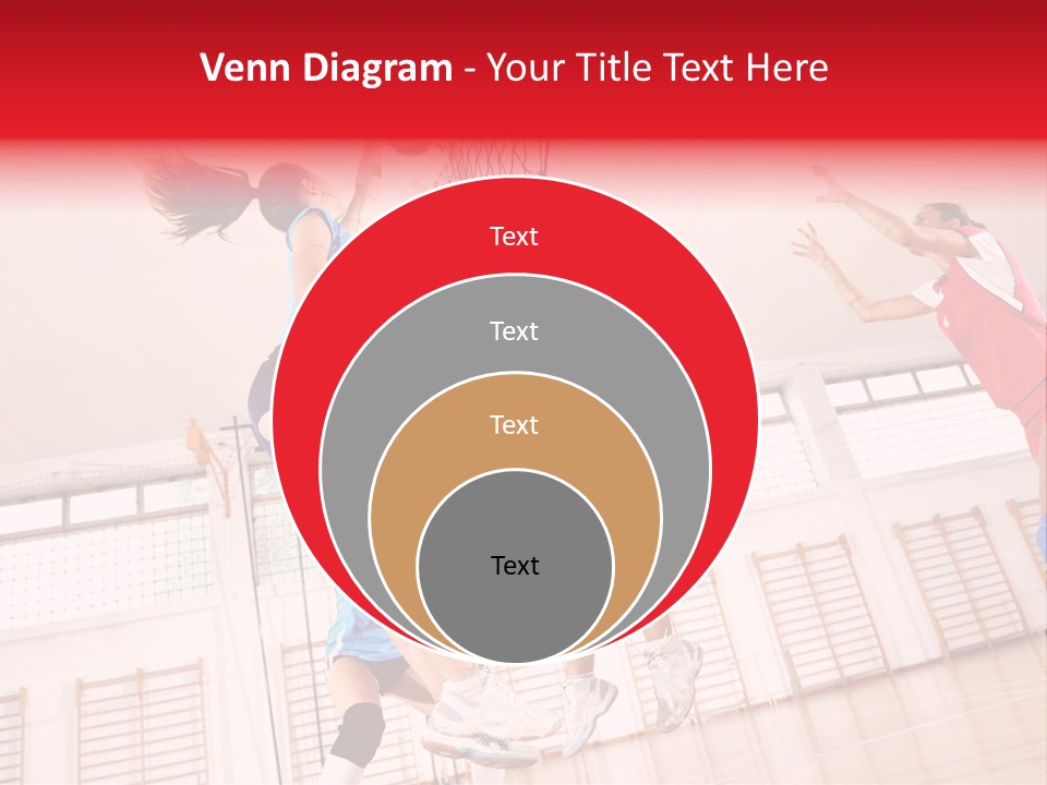 Gym Block Girl PowerPoint Template
