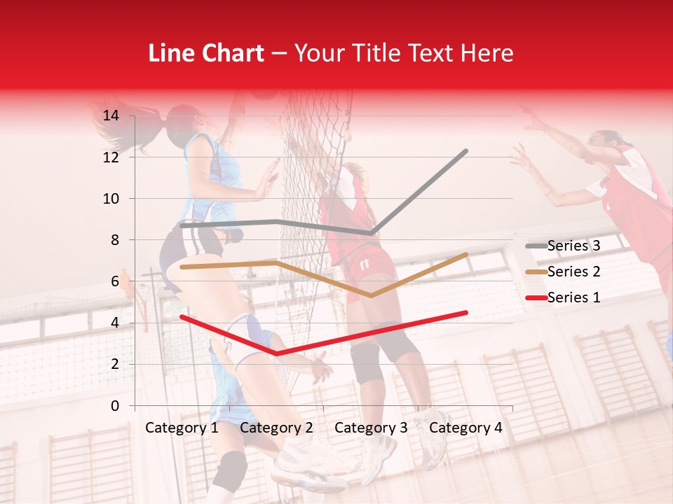 Gym Block Girl PowerPoint Template