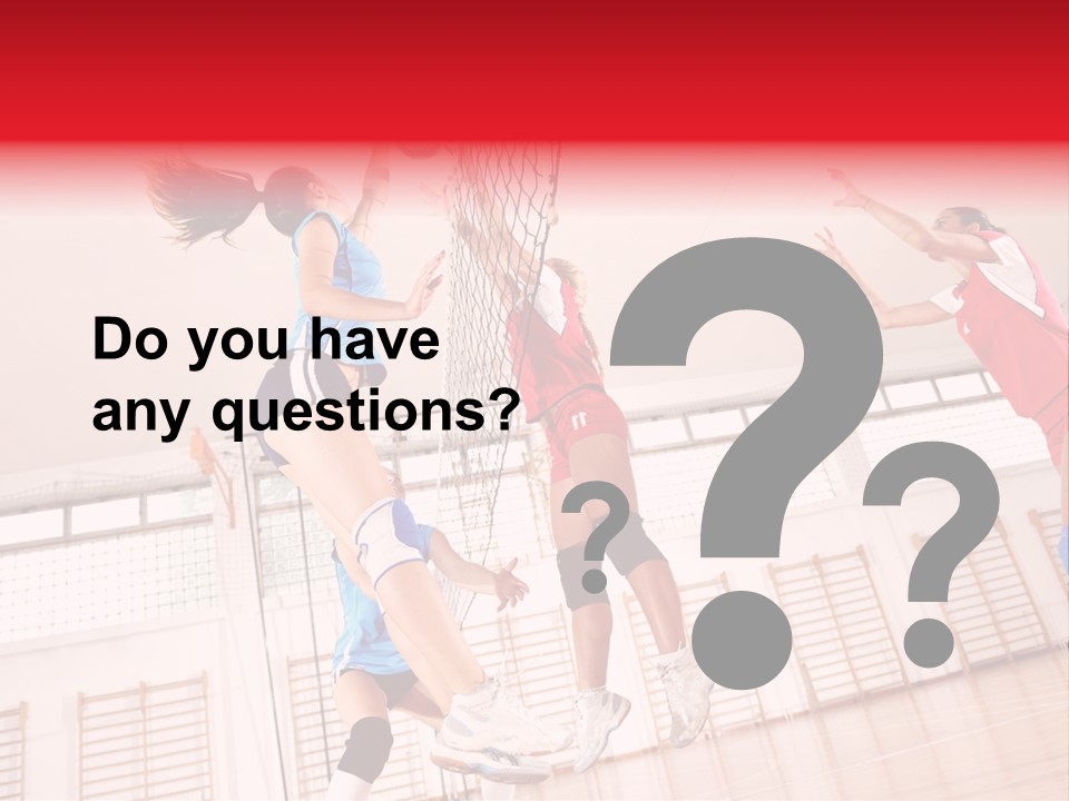 Gym Block Girl PowerPoint Template