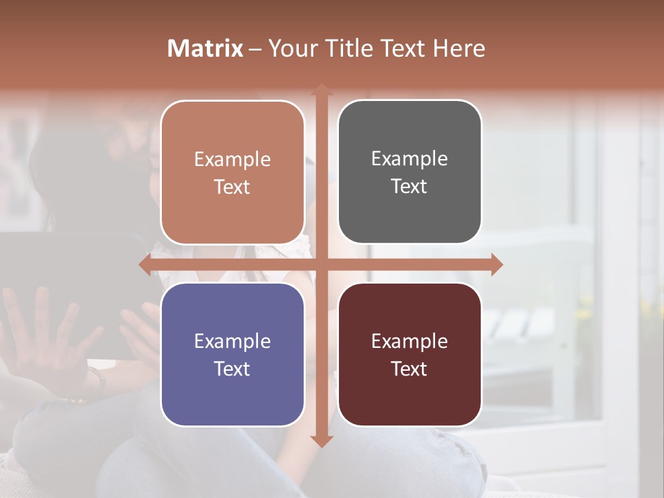 Asian Together Read PowerPoint Template