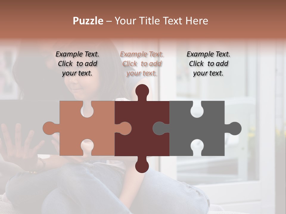 Asian Together Read PowerPoint Template