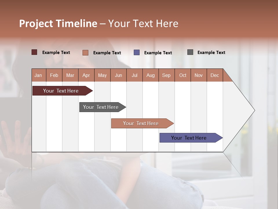 Asian Together Read PowerPoint Template