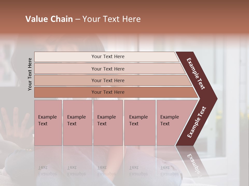 Asian Together Read PowerPoint Template