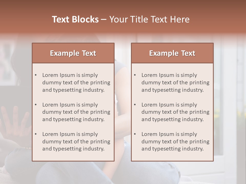 Asian Together Read PowerPoint Template