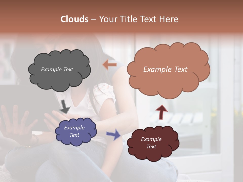 Asian Together Read PowerPoint Template