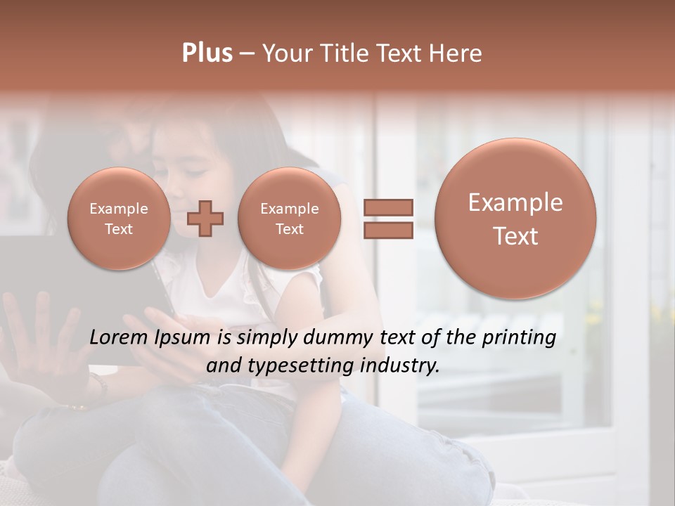 Asian Together Read PowerPoint Template