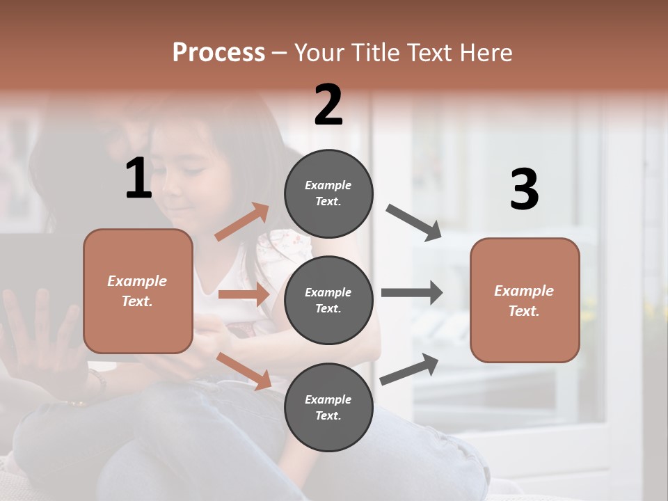 Asian Together Read PowerPoint Template