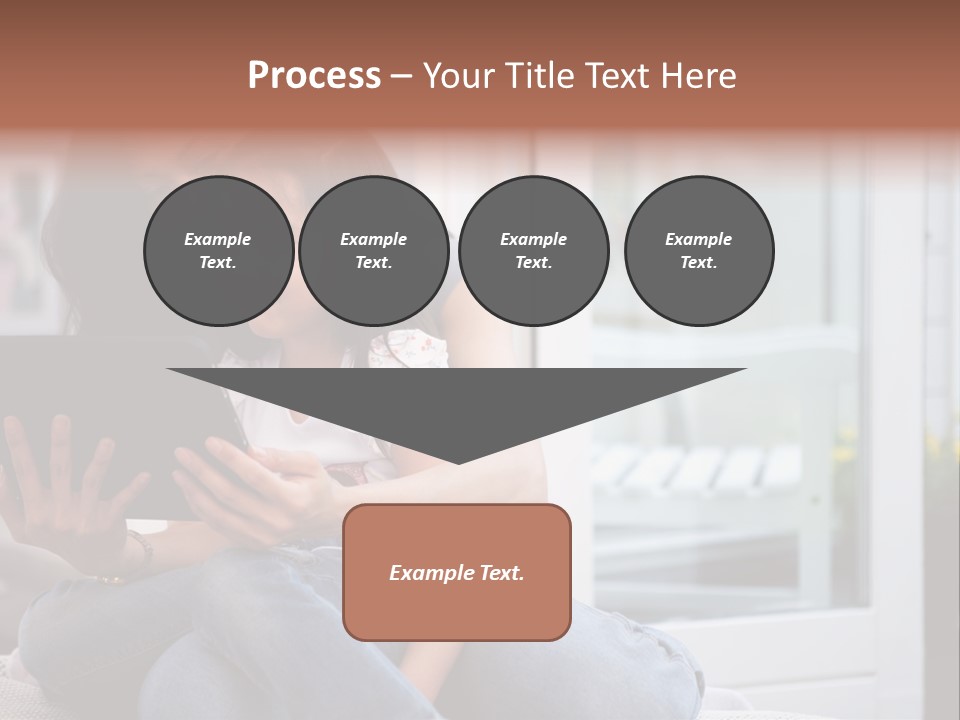 Asian Together Read PowerPoint Template