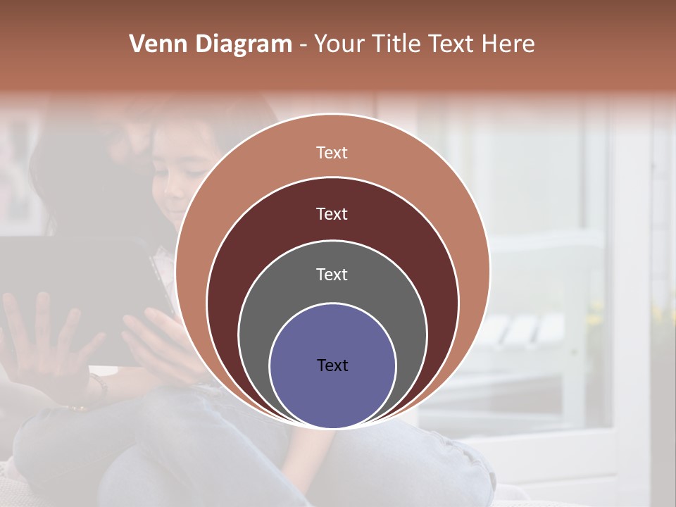 Asian Together Read PowerPoint Template