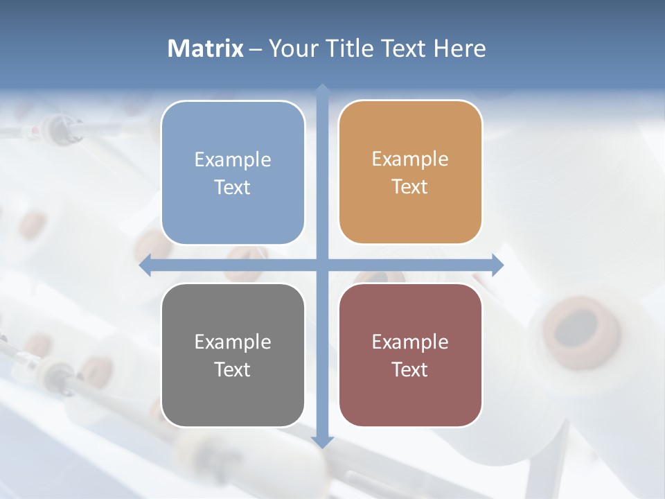 Fabrics Textile Manufacture PowerPoint Template