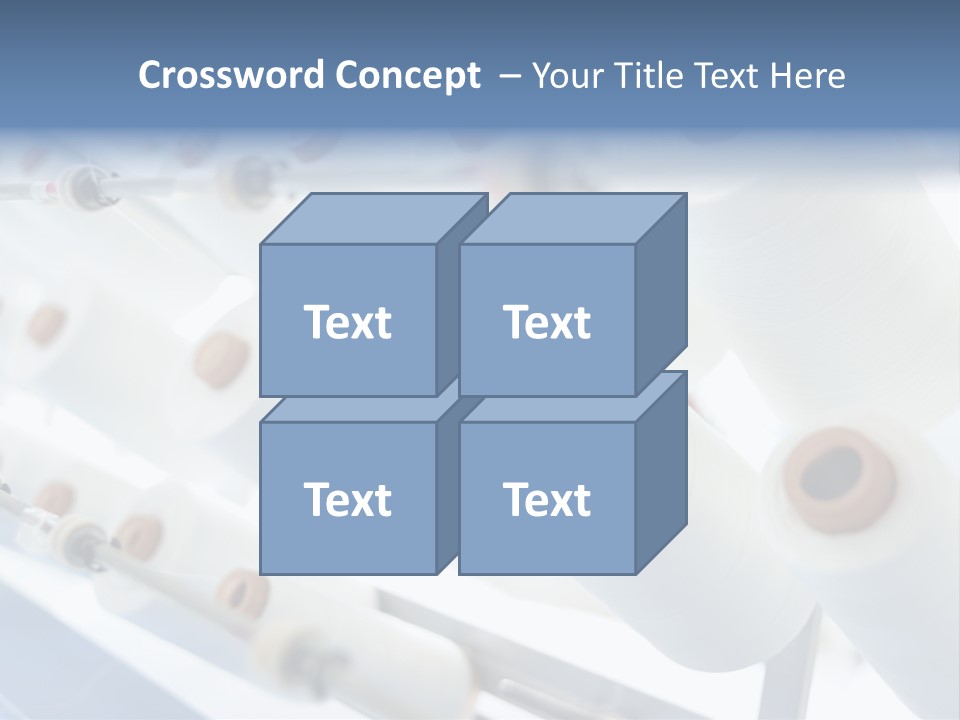 Fabrics Textile Manufacture PowerPoint Template