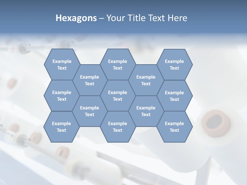 Fabrics Textile Manufacture PowerPoint Template