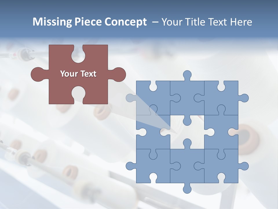 Fabrics Textile Manufacture PowerPoint Template