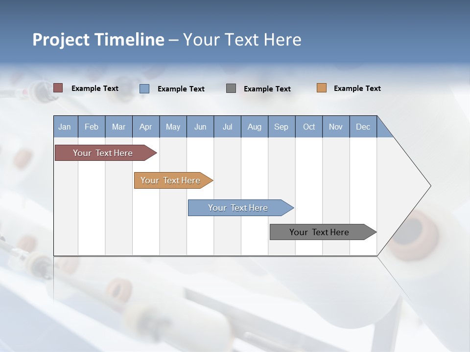 Fabrics Textile Manufacture PowerPoint Template