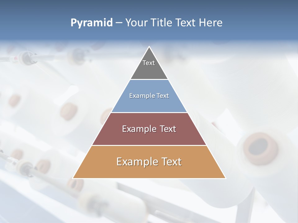 Fabrics Textile Manufacture PowerPoint Template