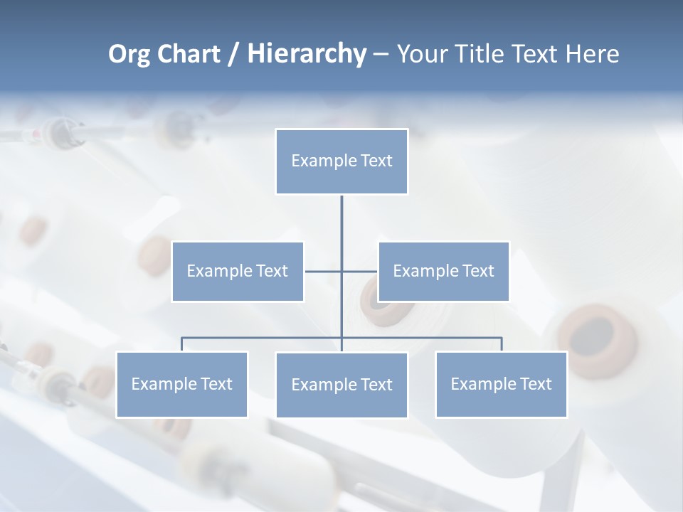 Fabrics Textile Manufacture PowerPoint Template