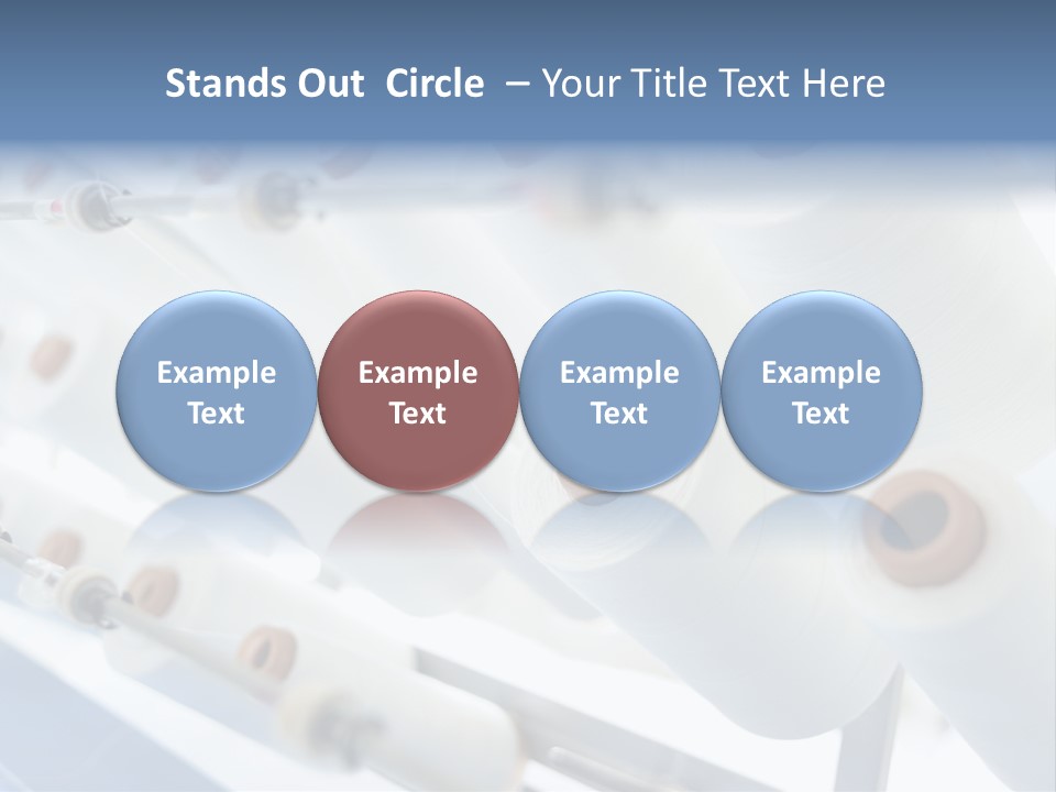 Fabrics Textile Manufacture PowerPoint Template