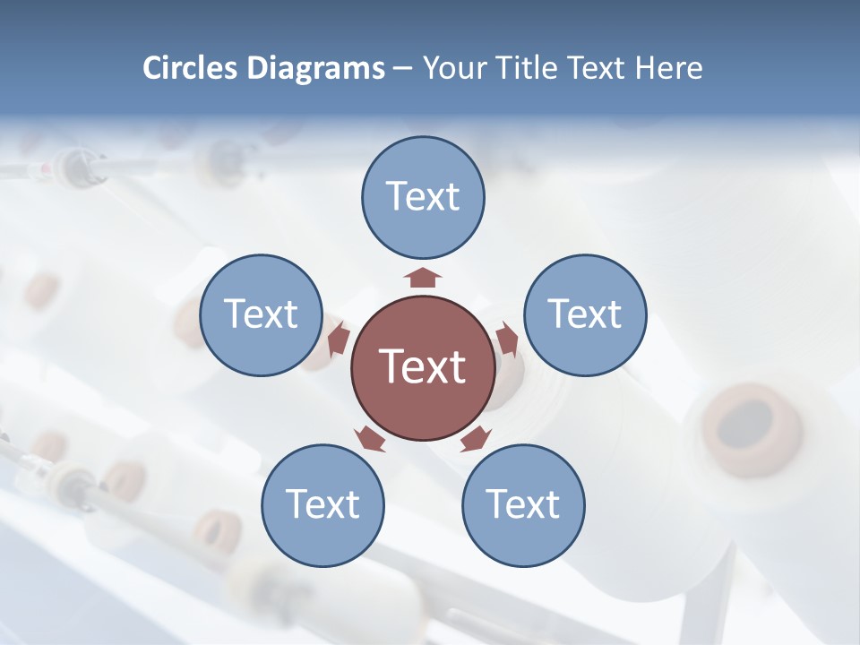 Fabrics Textile Manufacture PowerPoint Template