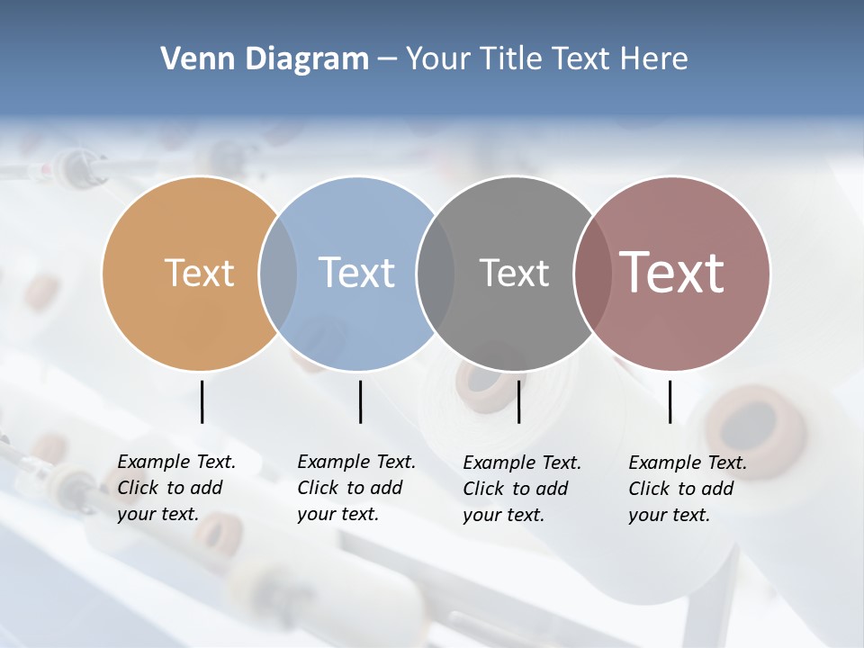 Fabrics Textile Manufacture PowerPoint Template