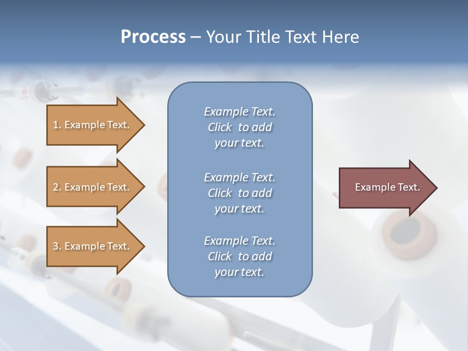 Fabrics Textile Manufacture PowerPoint Template