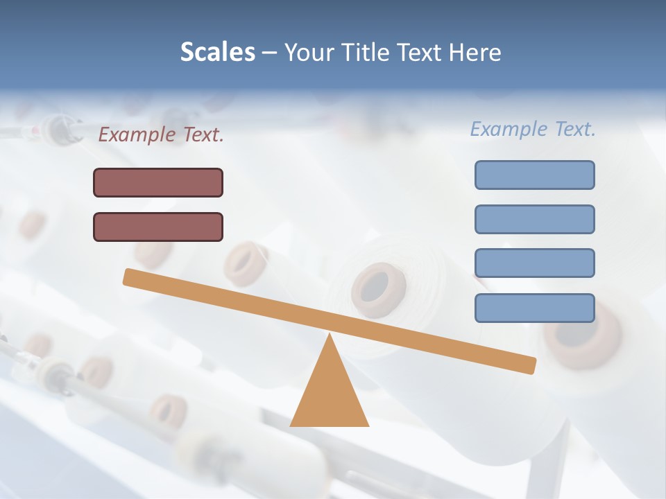 Fabrics Textile Manufacture PowerPoint Template