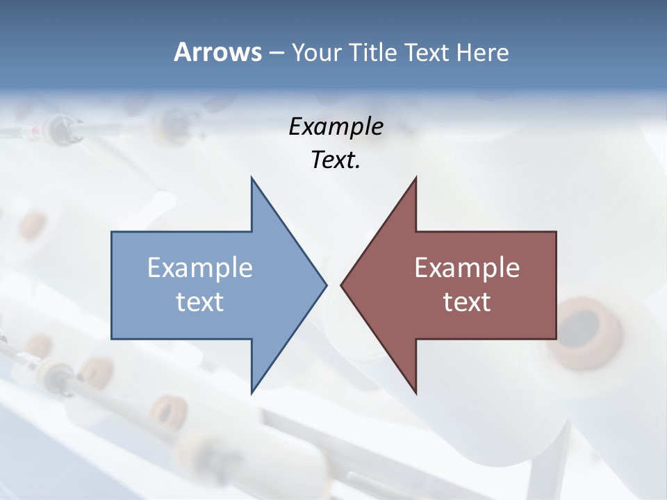 Fabrics Textile Manufacture PowerPoint Template