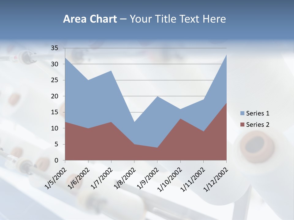 Fabrics Textile Manufacture PowerPoint Template