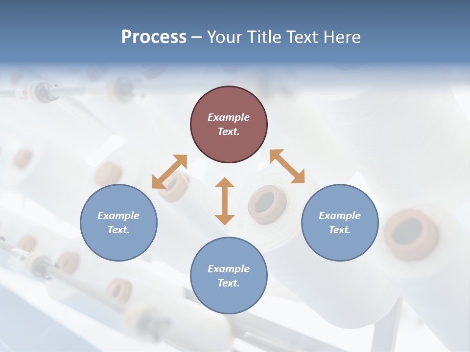 Fabrics Textile Manufacture PowerPoint Template
