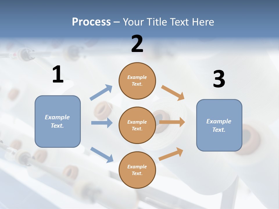 Fabrics Textile Manufacture PowerPoint Template