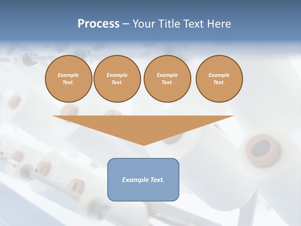 Fabrics Textile Manufacture PowerPoint Template