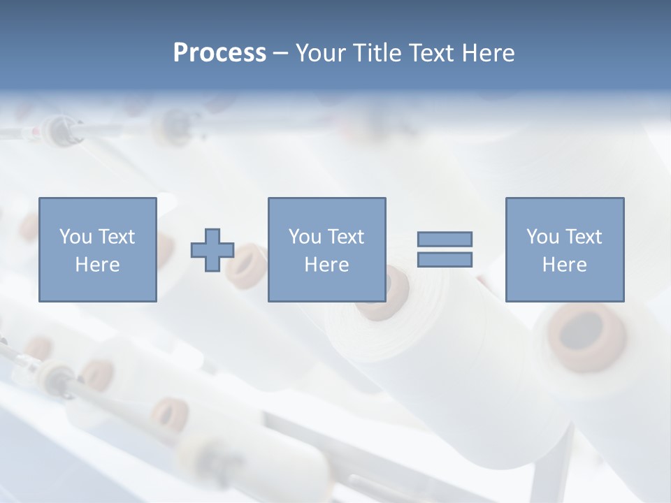 Fabrics Textile Manufacture PowerPoint Template
