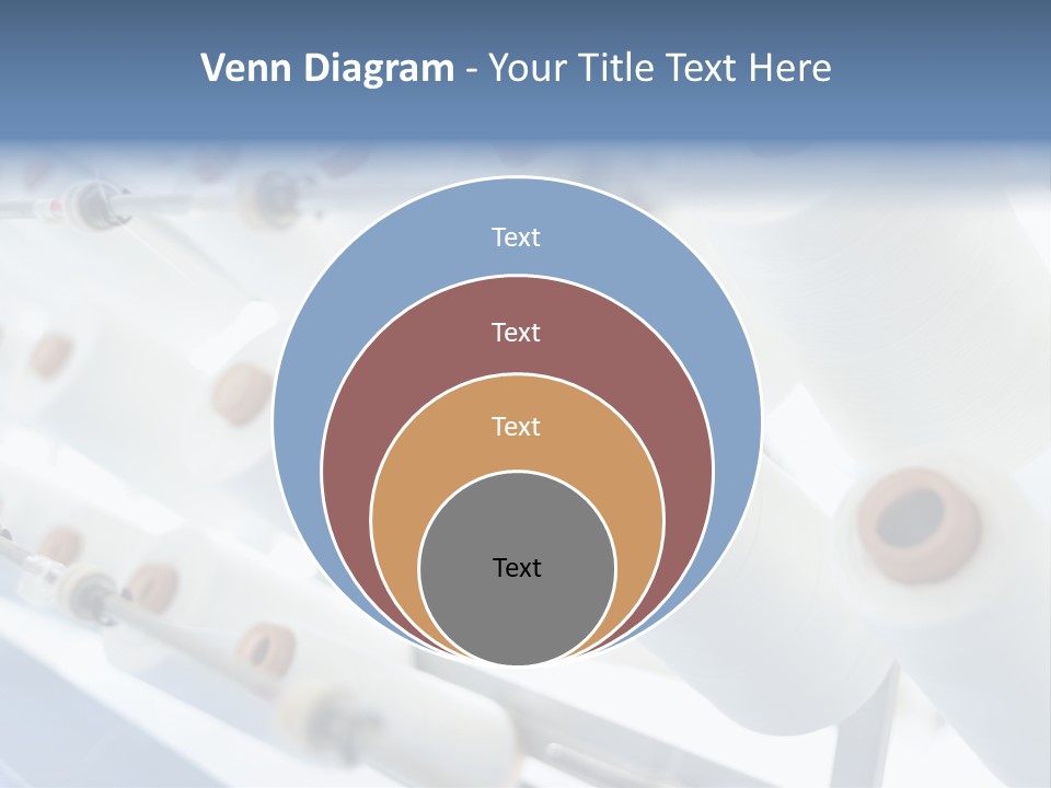 Fabrics Textile Manufacture PowerPoint Template