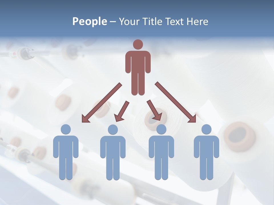 Fabrics Textile Manufacture PowerPoint Template