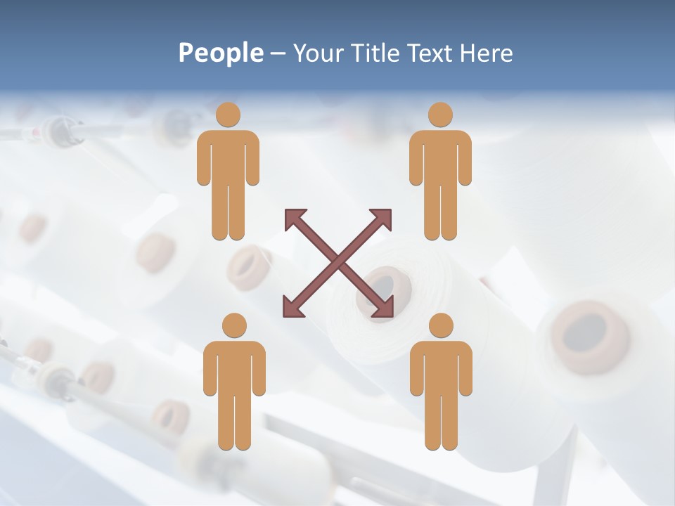 Fabrics Textile Manufacture PowerPoint Template