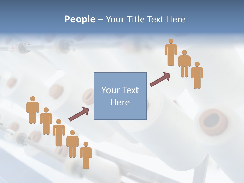 Fabrics Textile Manufacture PowerPoint Template