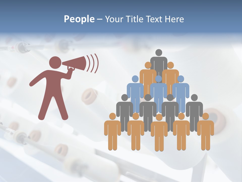 Fabrics Textile Manufacture PowerPoint Template