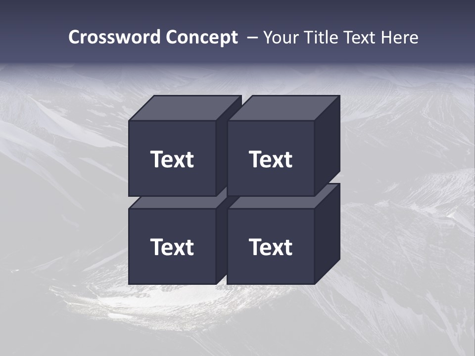 Norway Scandinavia Mountains PowerPoint Template