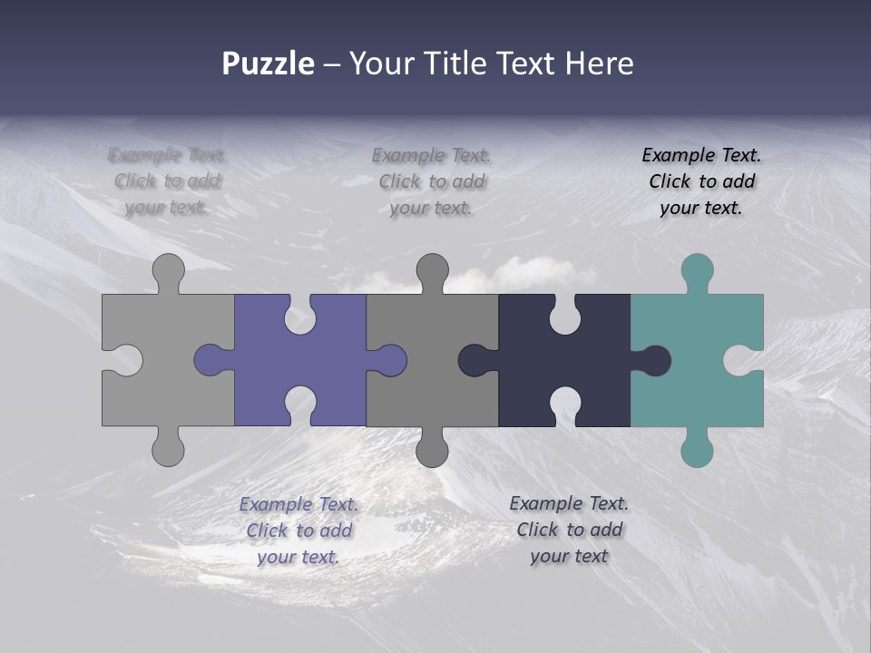 Norway Scandinavia Mountains PowerPoint Template